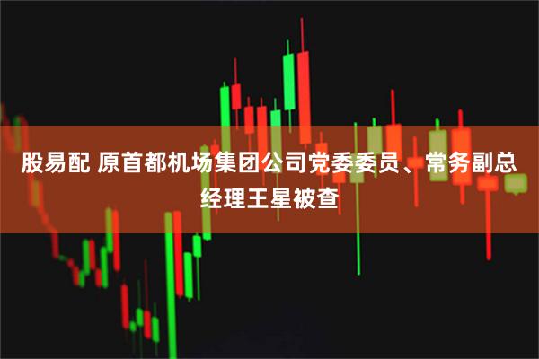 股易配 原首都机场集团公司党委委员、常务副总经理王星被查