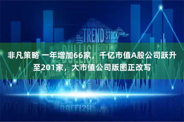非凡策略 一年增加66家，千亿市值A股公司跃升至201家，大市值公司版图正改写